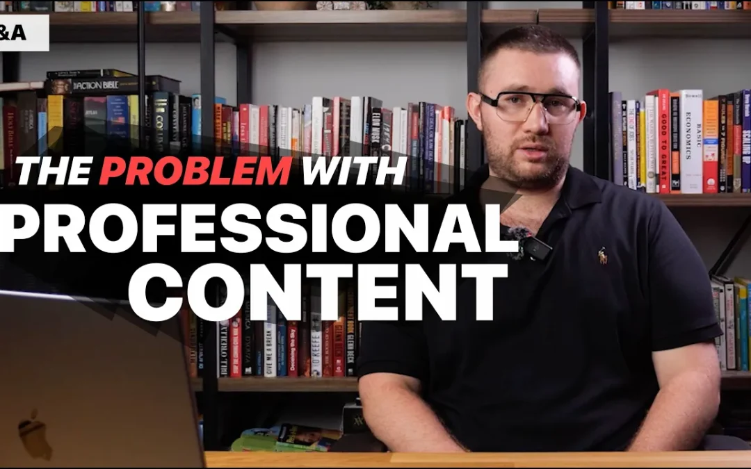 How to Create Professional-Looking Content Without Overproducing It